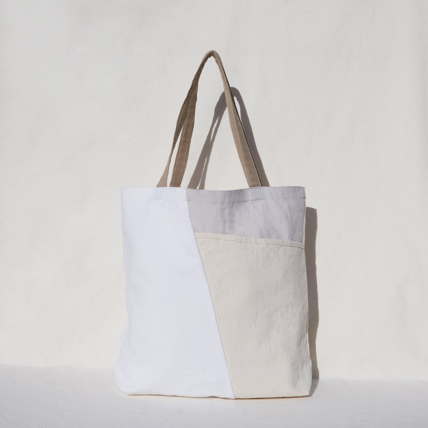 Re:Canvas Tote Sand front view